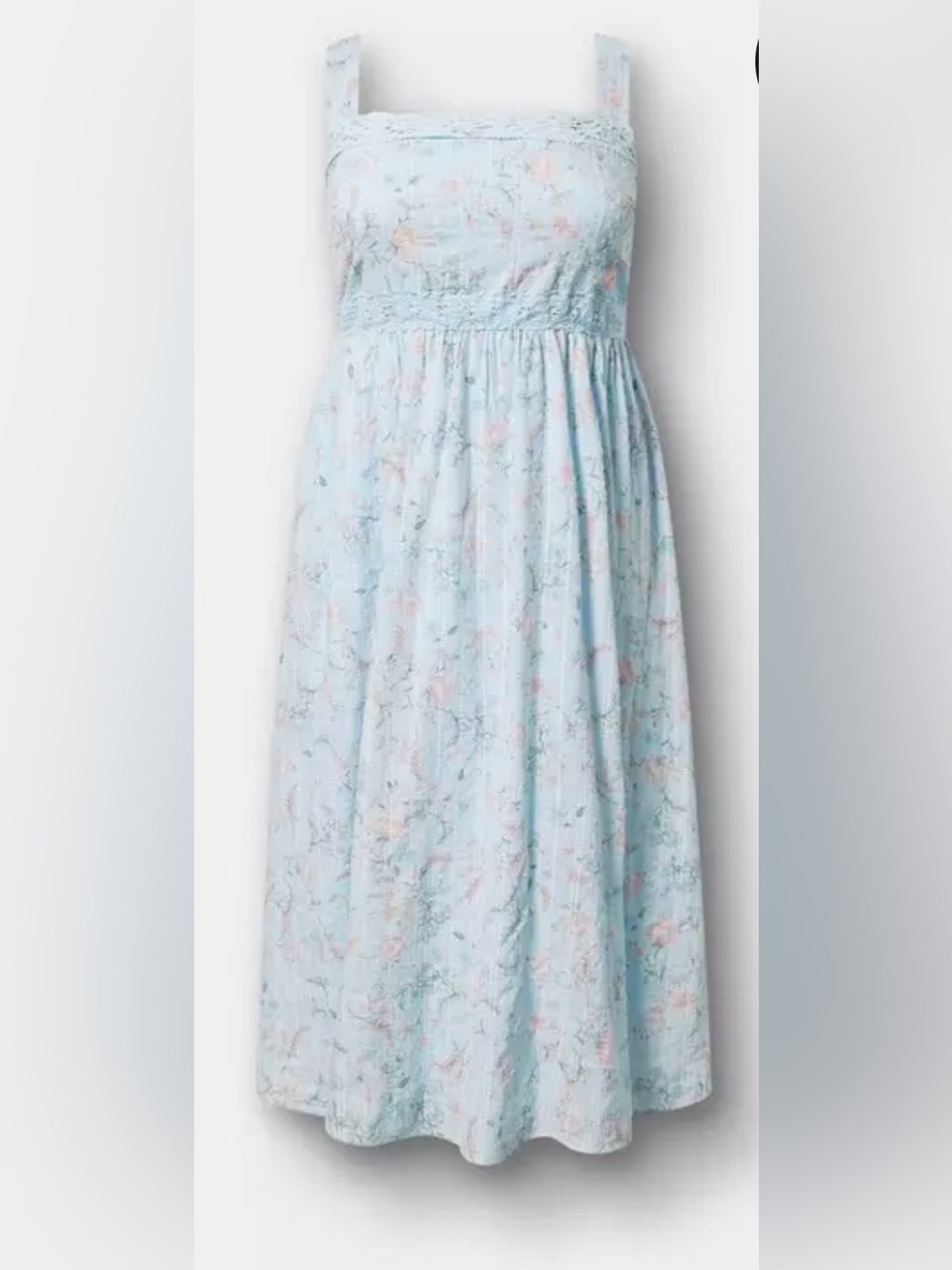 Torrid Light Blue, Square Neck Tea Length Dress
SIZE 2X *NWT* - Picture 9 of 14
